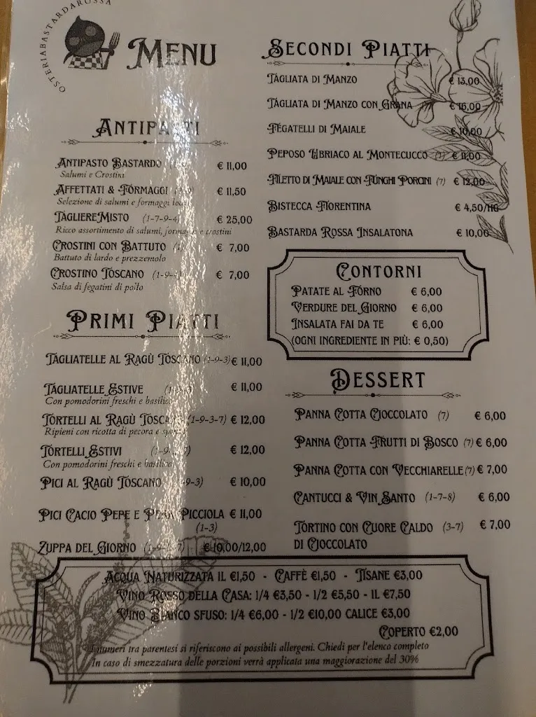 Menu_Osteria Bastarda Rossa_Arcidosso_image_2