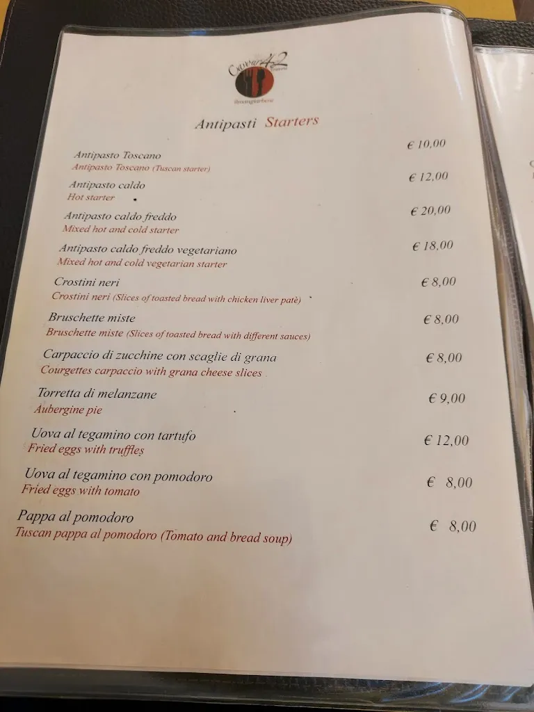 Menu_Trattoria Cavour 42_Arezzo_image_2