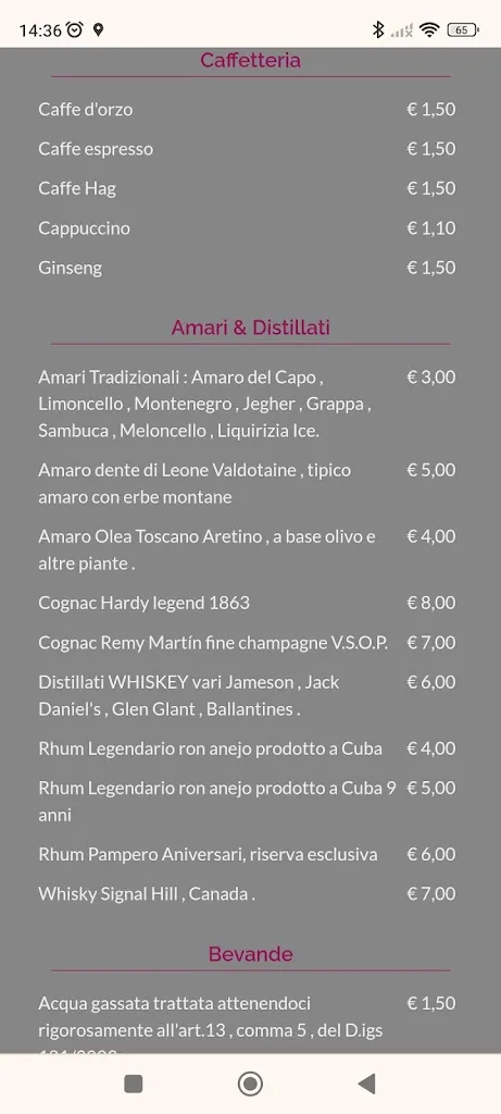 Menu_Teorema del Gusto_Arezzo_image_1