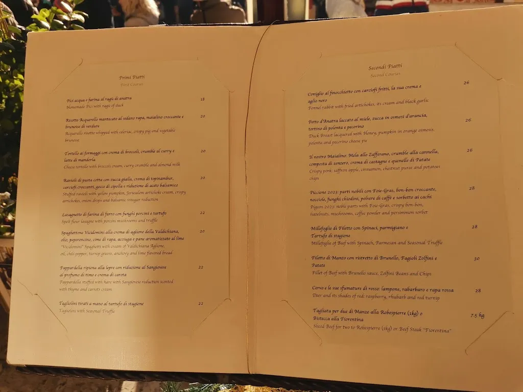 Menu_Ristorante La Lancia D'Oro Arezzo_Arezzo_image_1