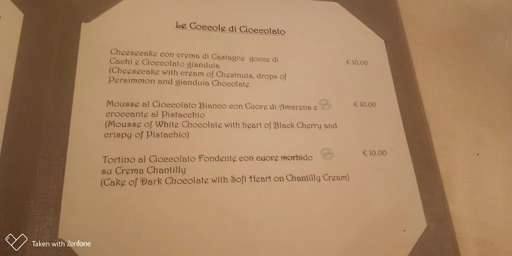 Menu_Ristorante La Lancia D'Oro Arezzo_Arezzo_image_3