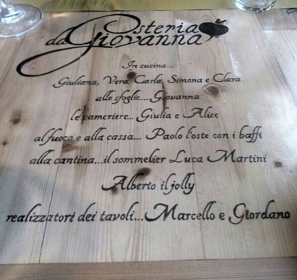 Menu_Osteria Da Giovanna_Arezzo_image_2