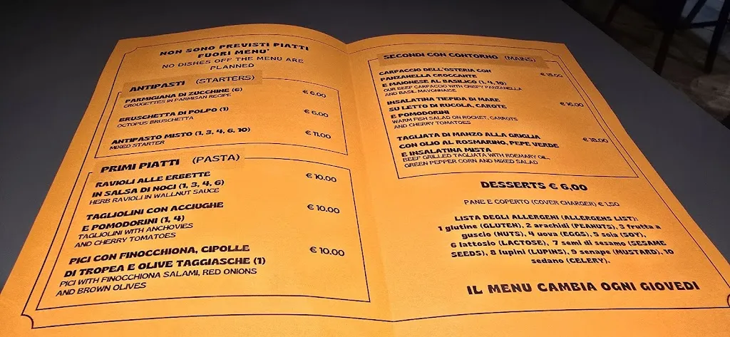 Menu_Osteria 54_Arezzo_image_2