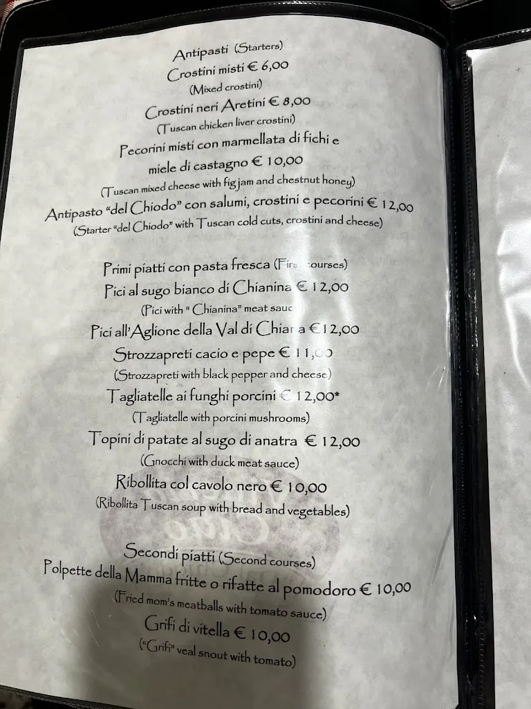 Menu_Vineria Dal Chiodo_Arezzo_image_3