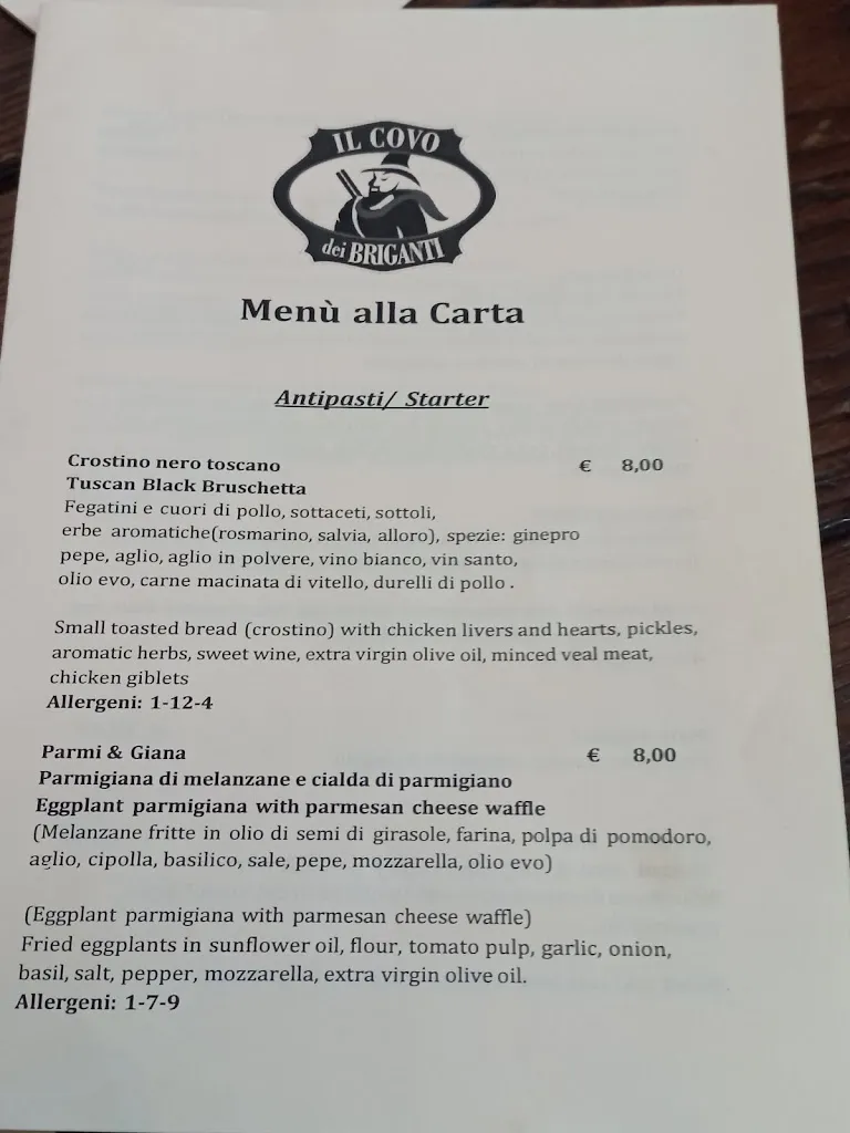 Menu_Il Covo dei Briganti_Arezzo_image_4