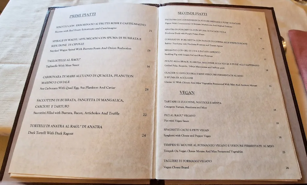 Menu_Essenza Dario e Anna - dal 1964_Arezzo_image_4