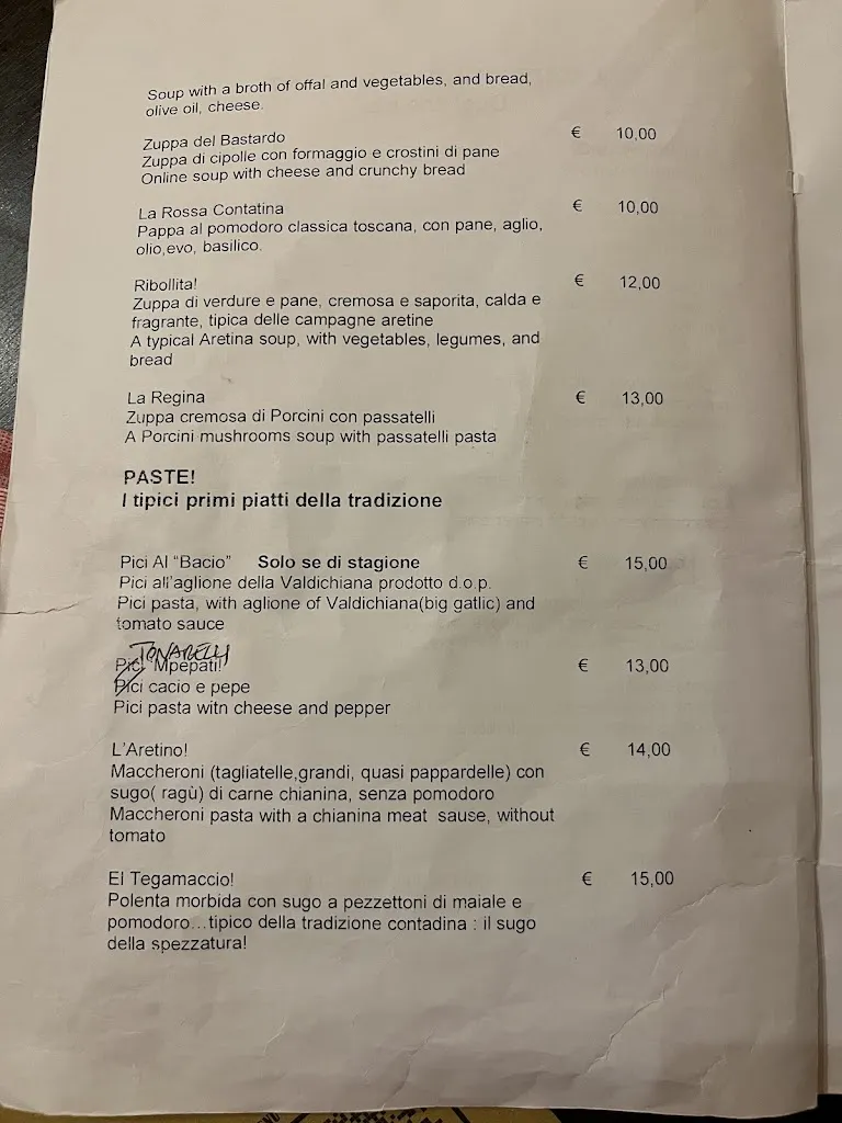 Menu_Briganti Toscani “La Tavernaccia”_Arezzo_image_1