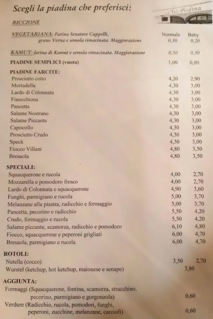 Menu_La Tua Piadina_Arezzo_image_1