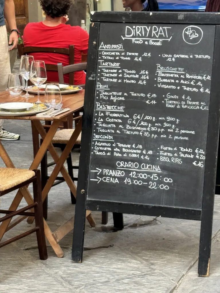 Menu_Dirty Rat_Arezzo_image_1
