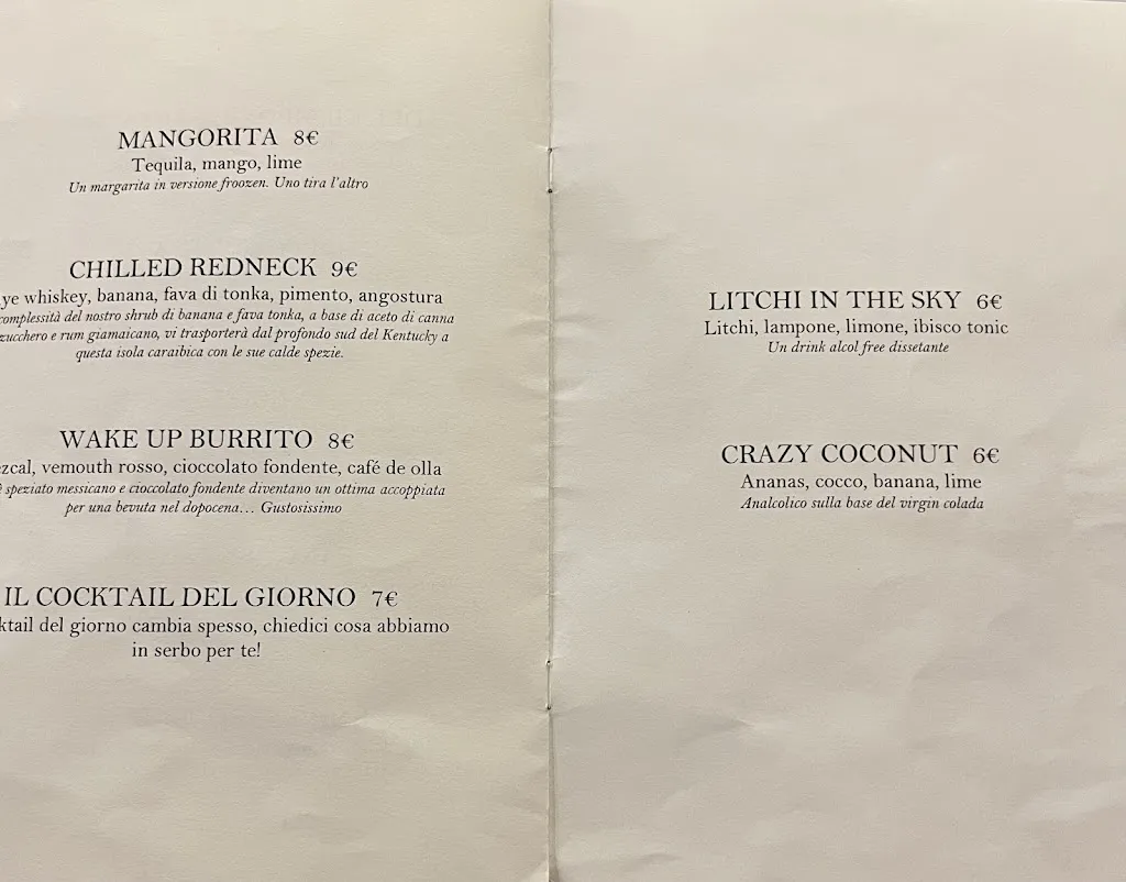 Menu_La Clandestina_Arezzo_image_4