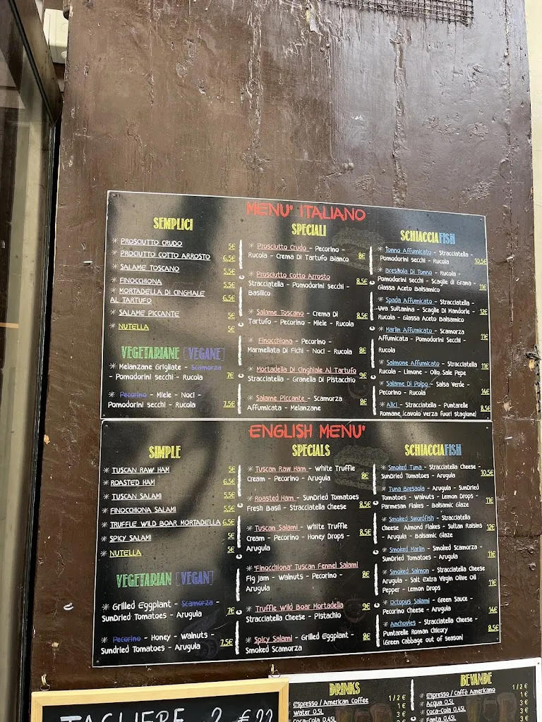 Menu_Berni's Focacceria_Arezzo_image_3