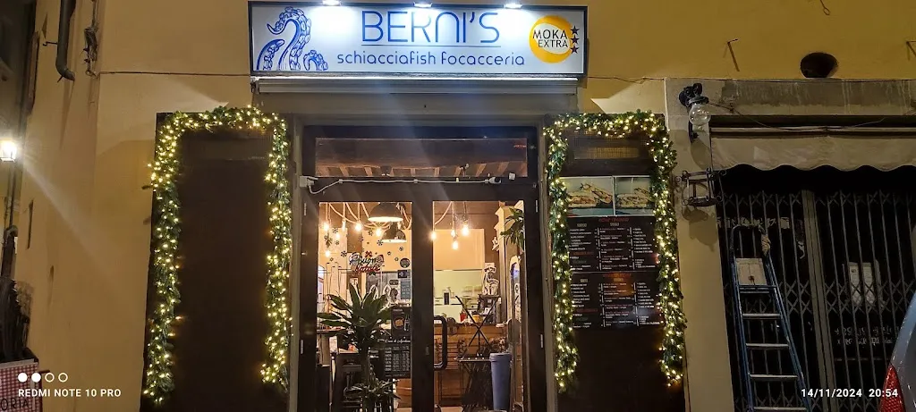 Berni's Focacceria restaurant in Arezzo