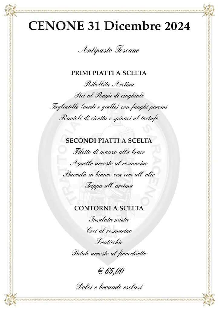 Menu_Trattoria Il Saraceno_Arezzo_image_1
