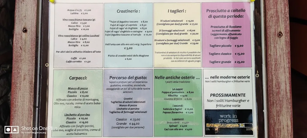 Menu_La Magione del Tau_Altopascio_immagine_2