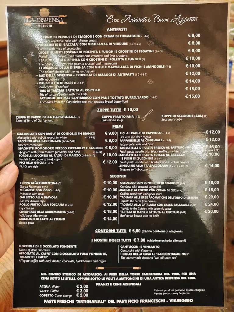 Menu_Ristorante La Dispensa_Altopascio_image_2