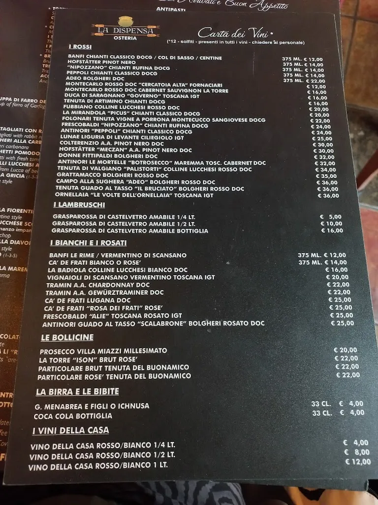 Menu_Ristorante La Dispensa_Altopascio_image_4