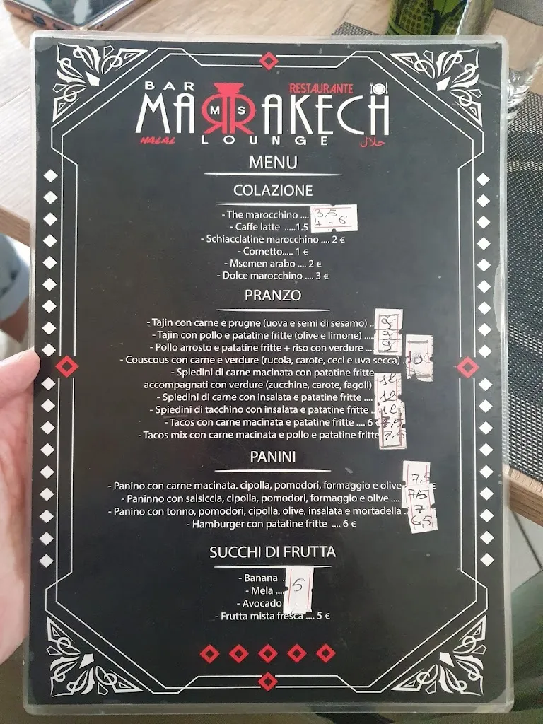 Menu_Ristorante Marrakech_Altopascio_immagine_1