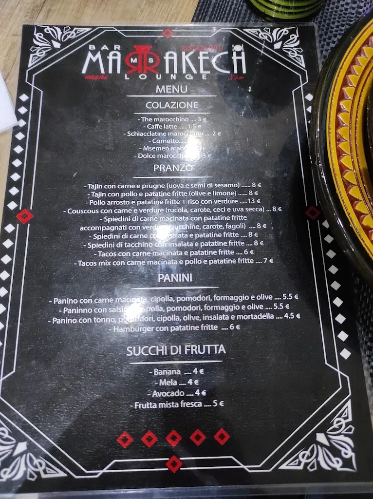 Menu_Ristorante Marrakech_Altopascio_immagine_2