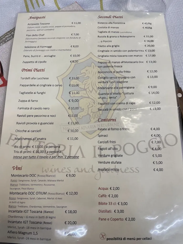 Menu_Ristorante Fattoria Il Poggio_Altopascio_image_3