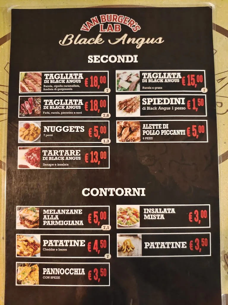 Menu_Van Burger's Lab - Fraz.Gossi_Altopascio_image_3