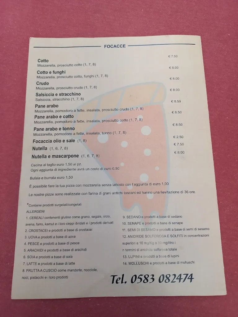 Menu_La Bottega Della Pizza_Altopascio_image_3