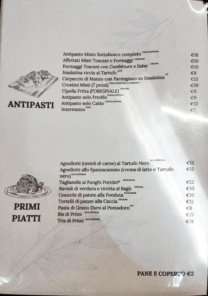 Menu_Bar Ristorante Il Sottobosco_Badia Tedalda_image_1