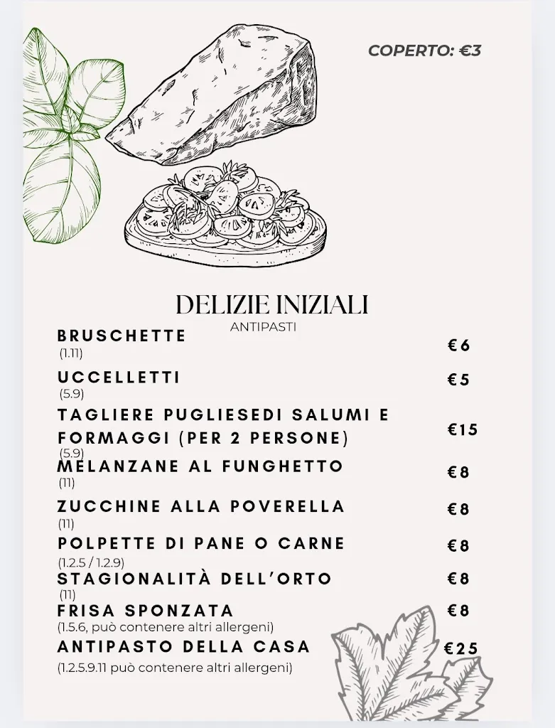 Menu_The Cave Typical Restaurant and Music Bar_Martina Franca_image_1