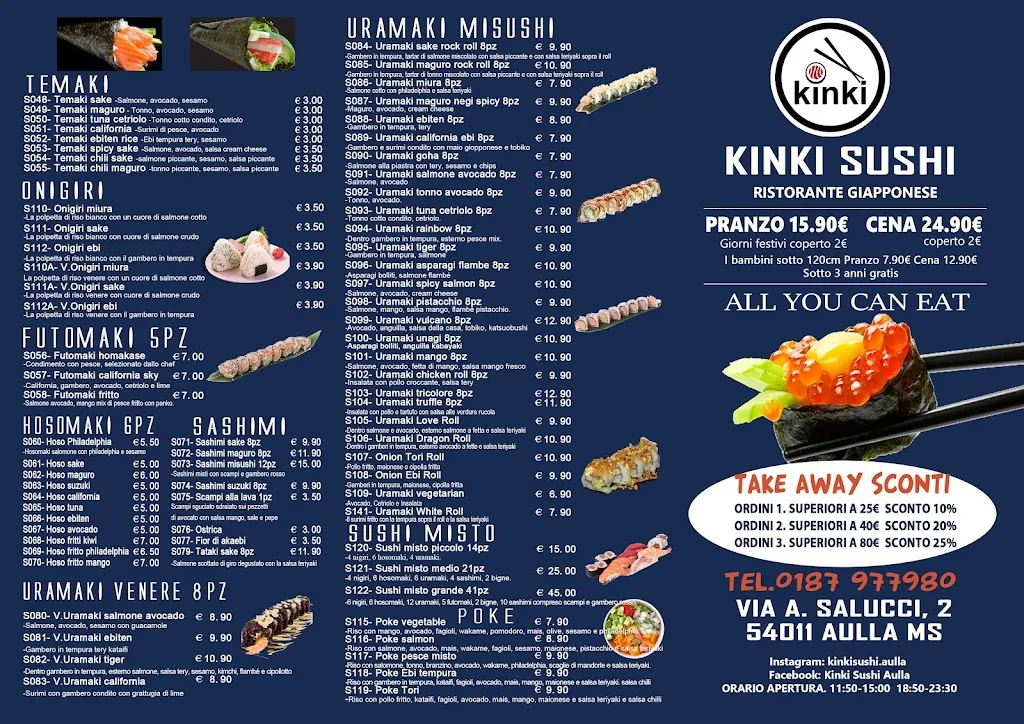 Menu_Kinki Sushi Aulla_Aulla_image_3
