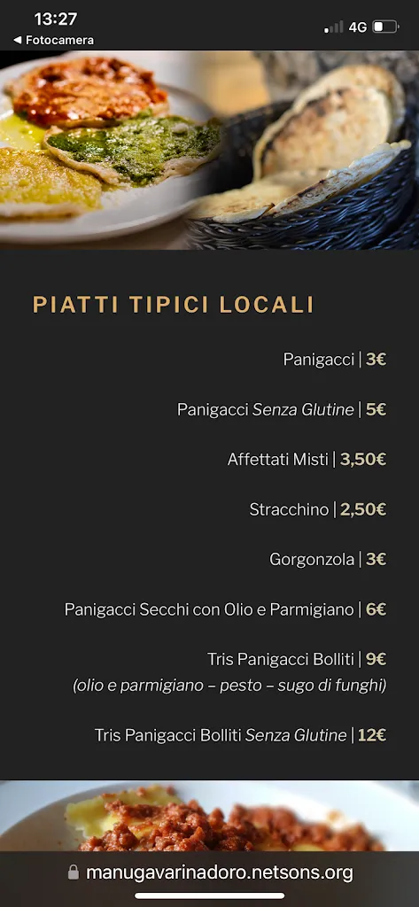 Menu_La Gavarina D’Oro_Aulla_image_2