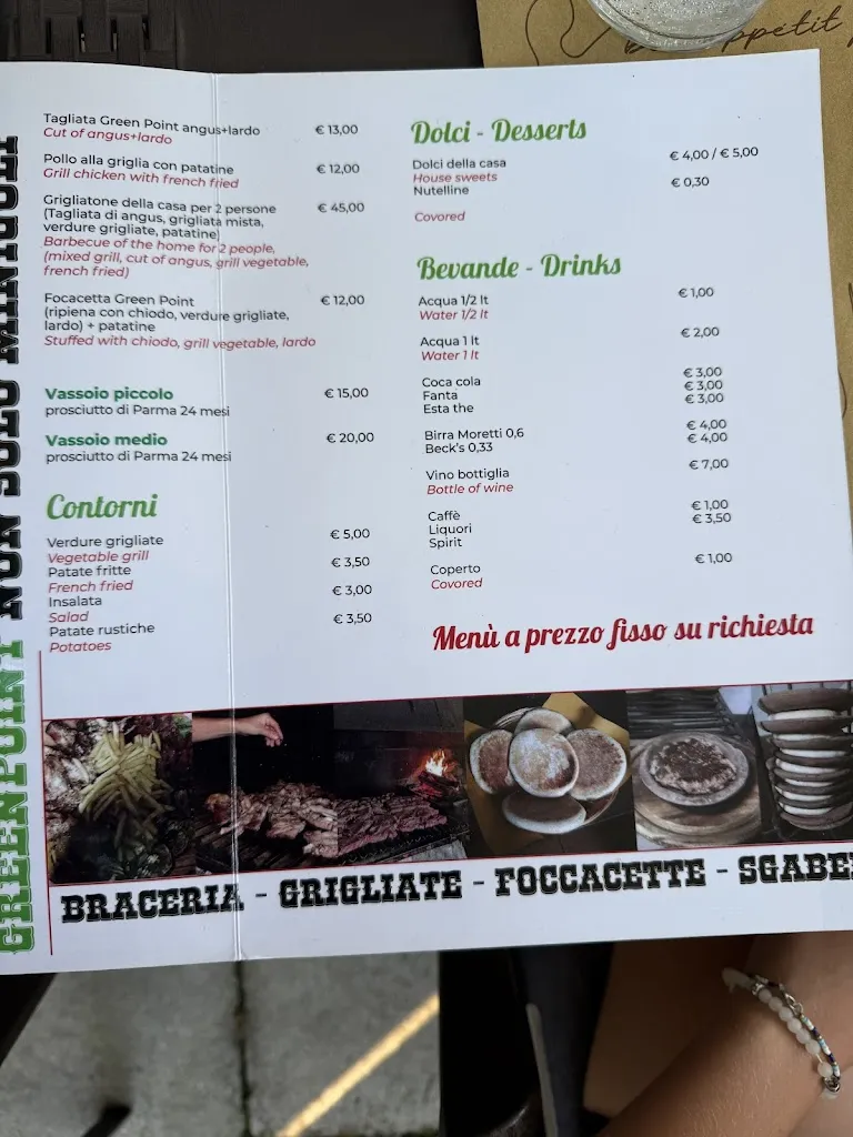 Menu_Green point non solo minigolf_Aulla_image_1