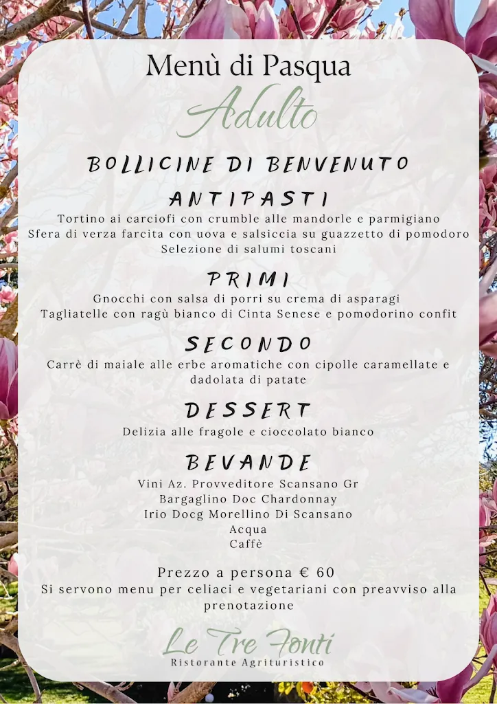 Menu_Le Tre Fonti_Bagno Roselle_image_1