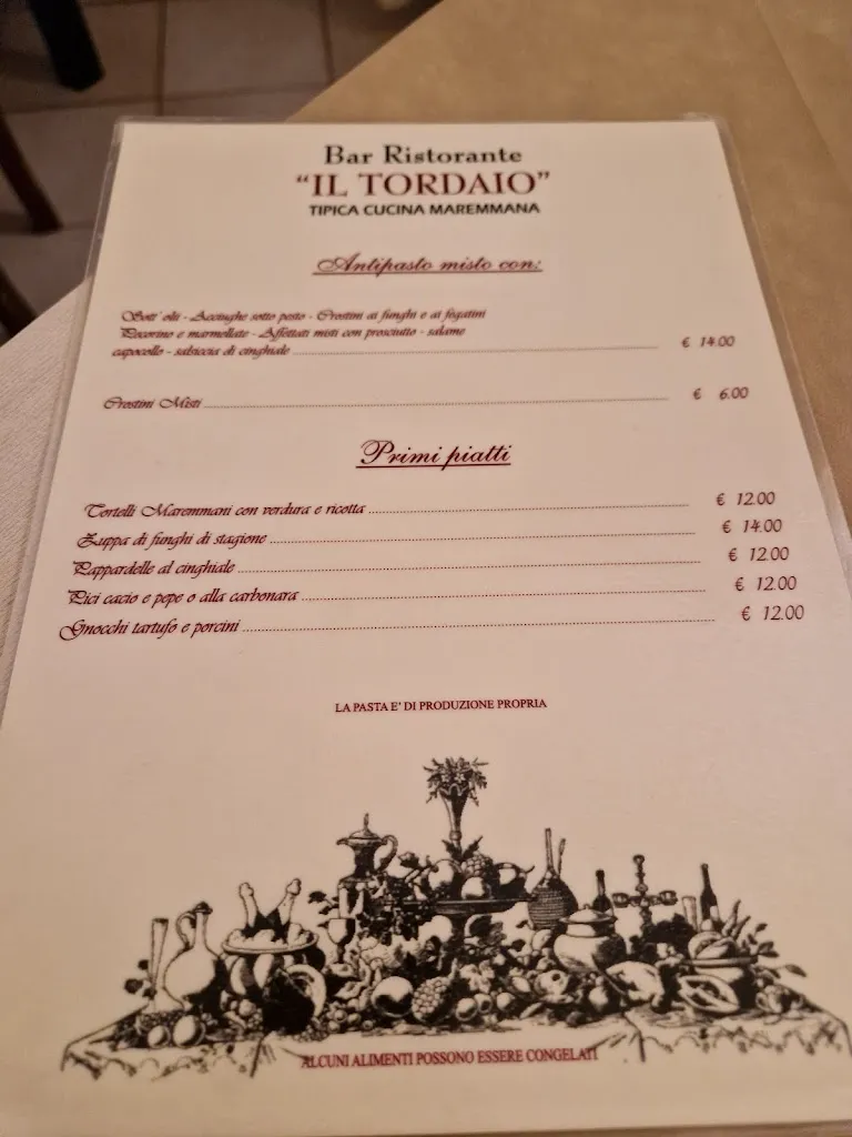 Menu_Ristorante Il Tordaio_Bagno Roselle_immagine_2