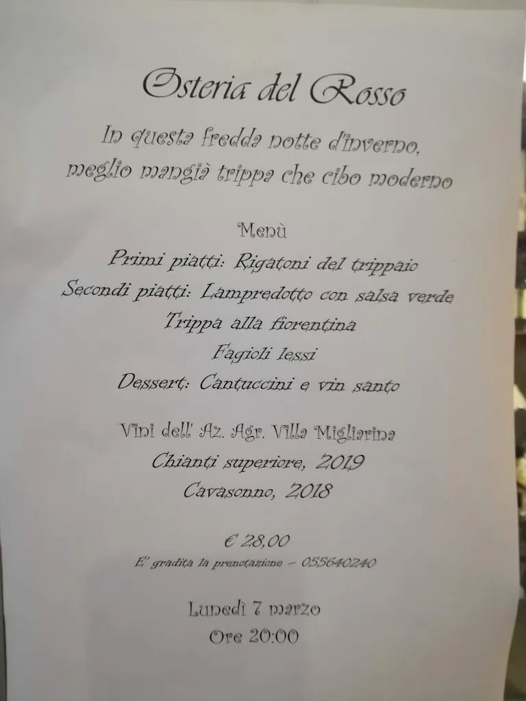 Menu_Osteria Del Rosso Bagno A Ripoli_Bagno a Ripoli_image_3