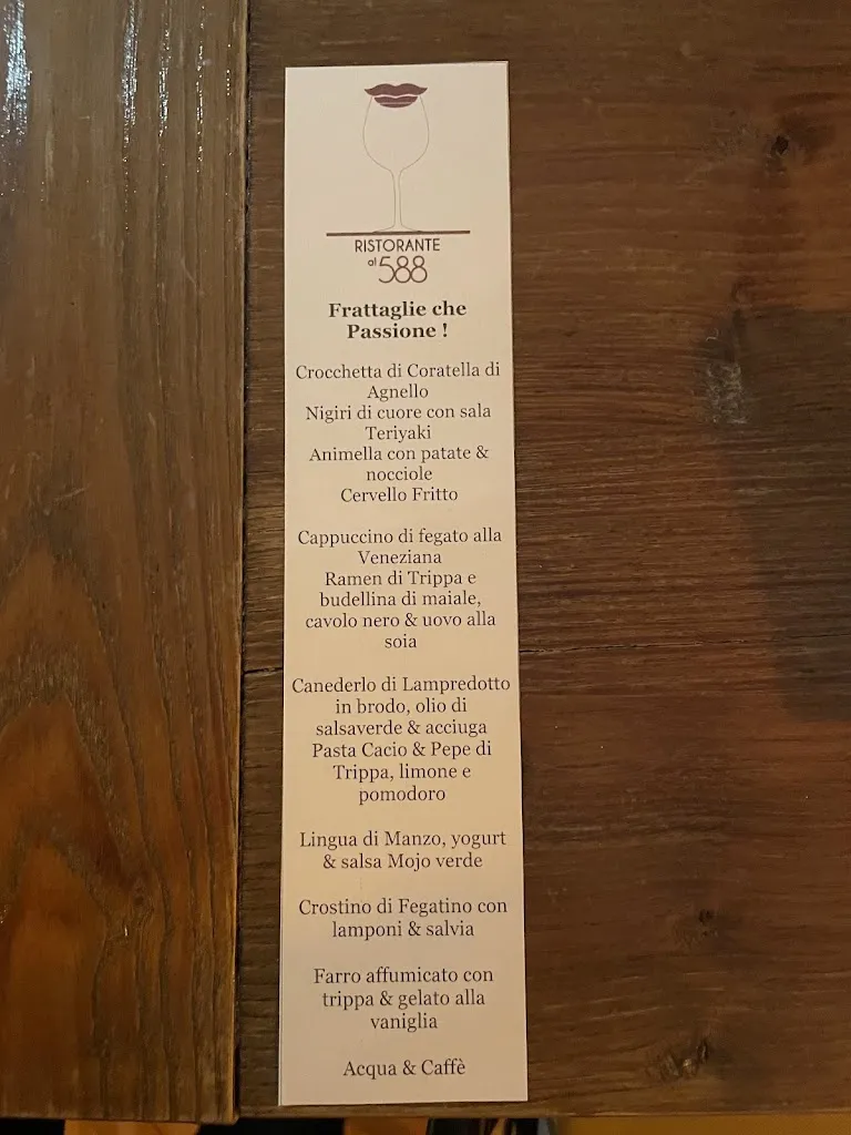 Menu_Ristorante Al 588- Adults Only -_Bagno a Ripoli_immagine_1