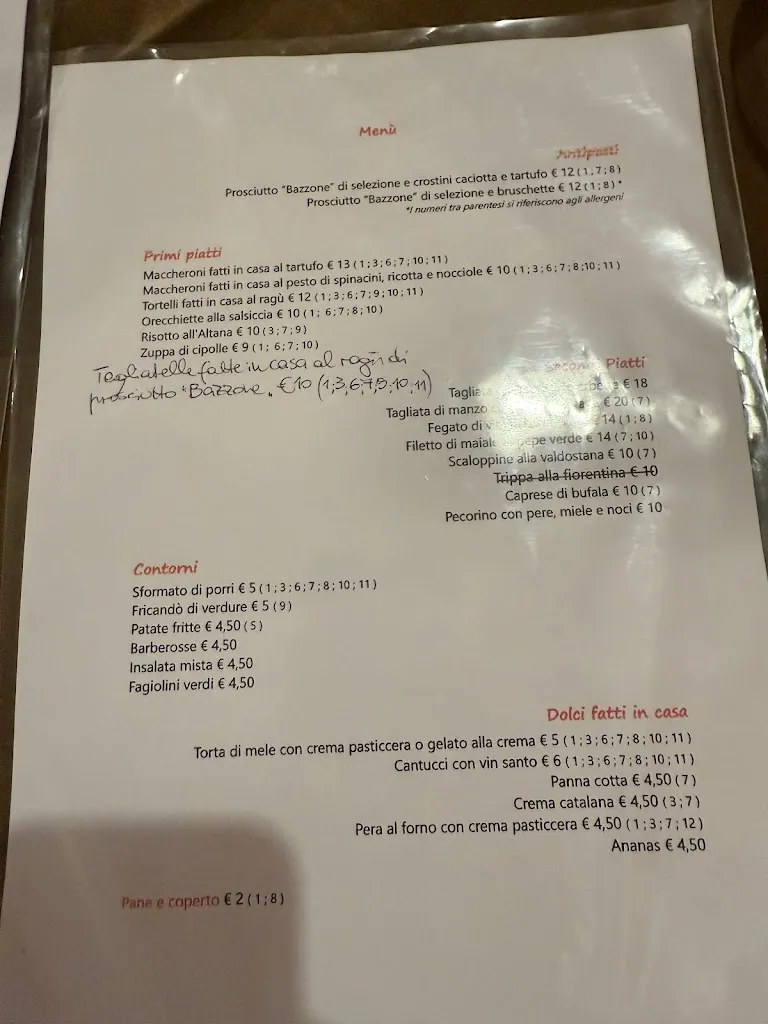 Menü_Ristorante L'Altana_Barga_Bild_3