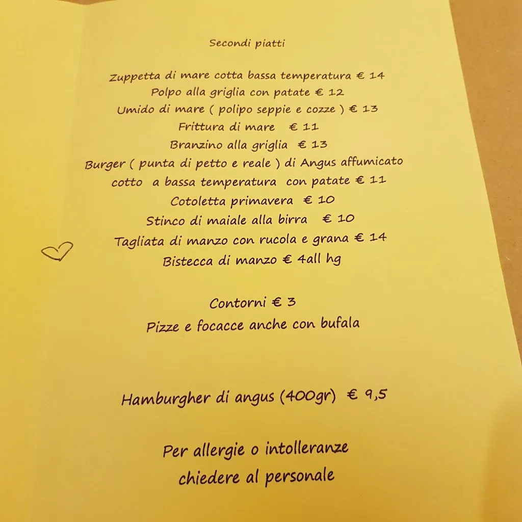 Menu_Ristorante Pizzeria 