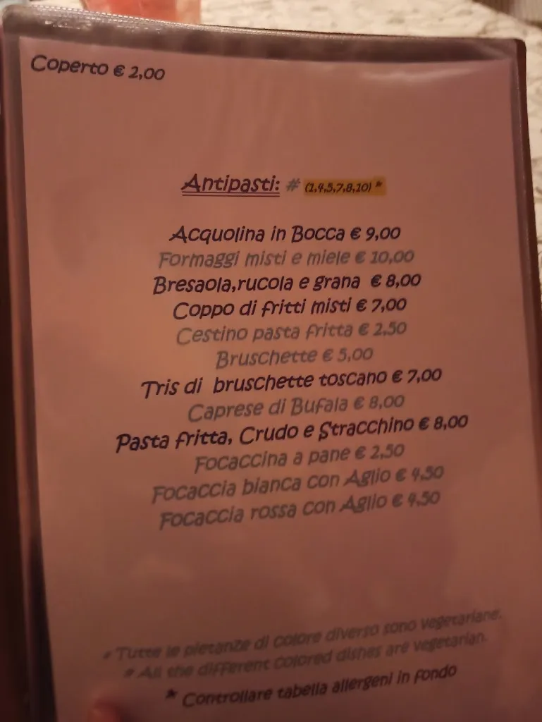 Menu_Ristorante Pizzeria Acquolina in Bocca_Bagni di Lucca_immagine_1