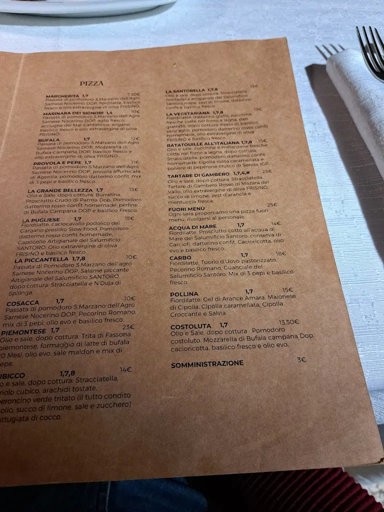 Menu_Pizzeria Tomato and Basil_Martina Franca_image_1