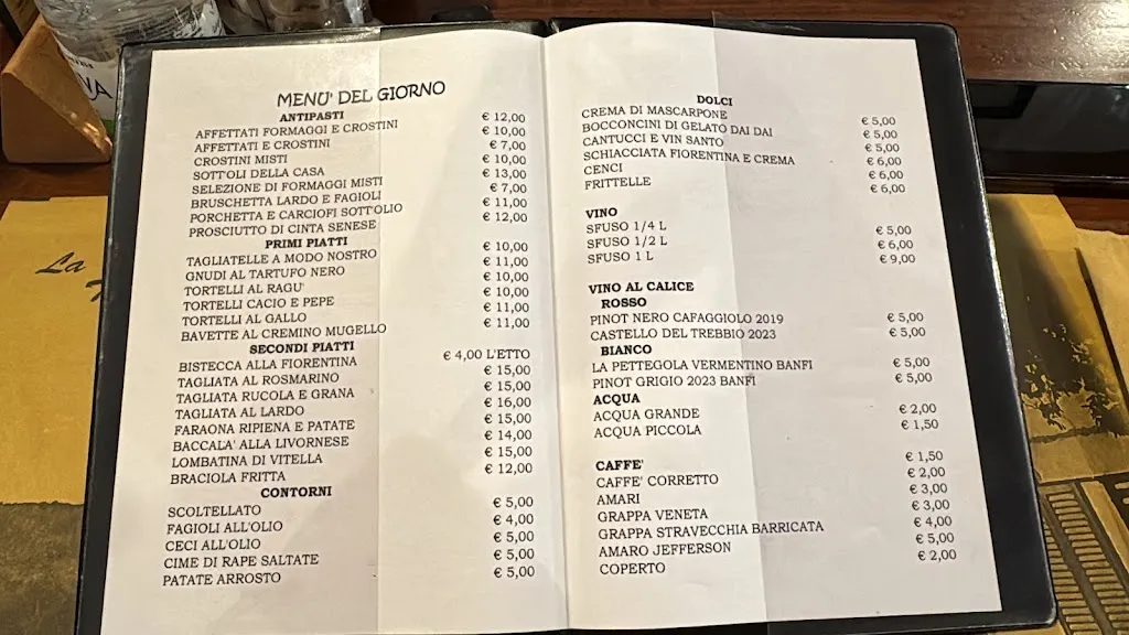 Menu_Ristorante Trattoria La Bottega del Cornocchio_Barberino di Mugello_image_2