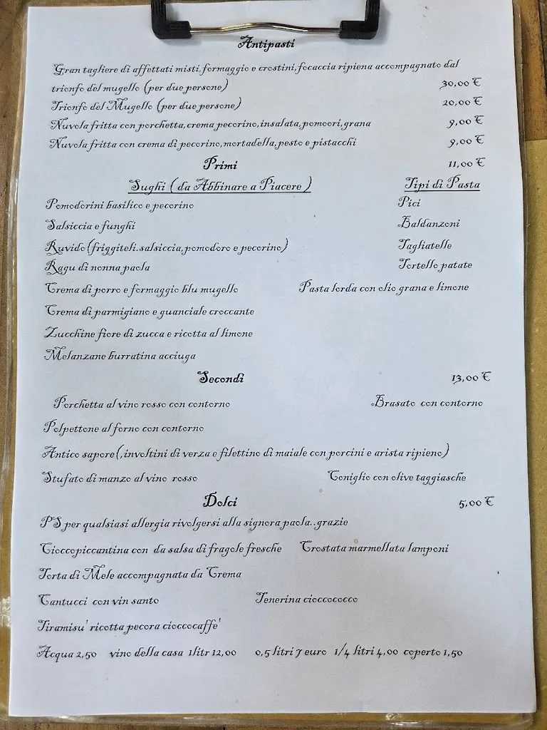 Menu_Antica Osteria di Montecarelli_Barberino di Mugello_image_4
