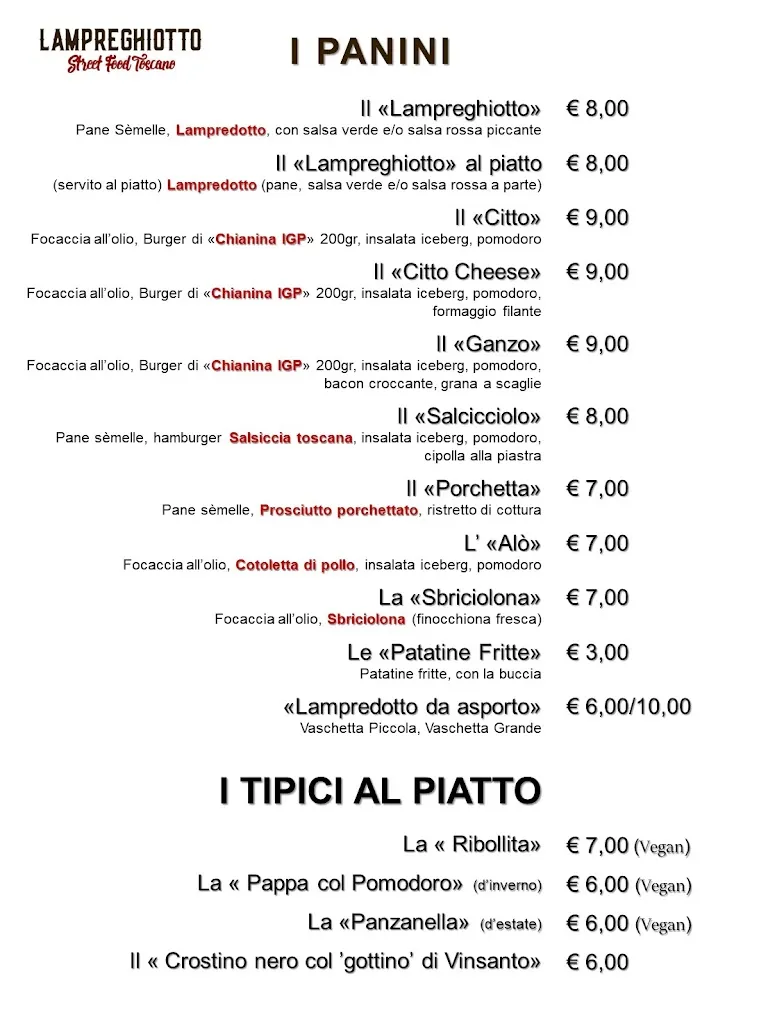 Menu_Tuscany street food_Bettolle_image_1
