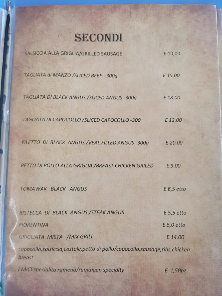 Menu_Trattoria Grill House_Bettolle_immagine_1