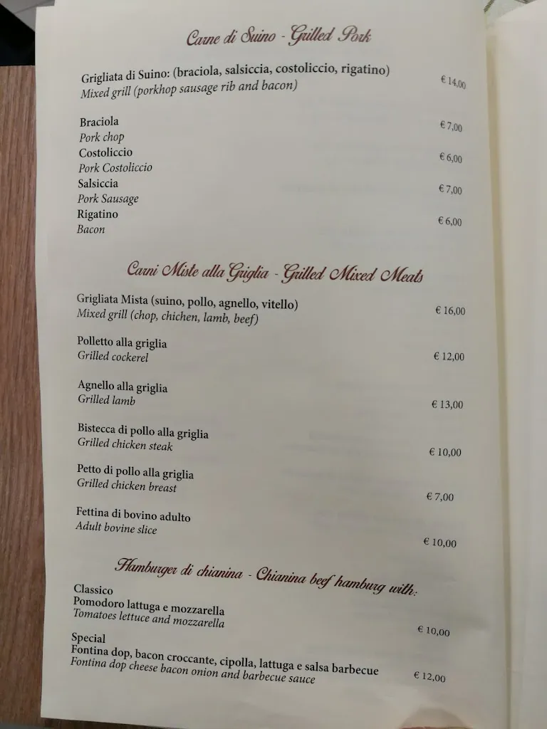 Menu_Trattoria Braceria Pizzeria Le Farniole zona Valdichiana_Bettolle_image_4