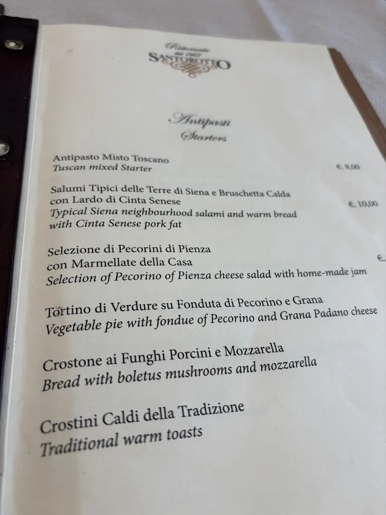Menu_Ristorante Santorotto_Bettolle_image_1