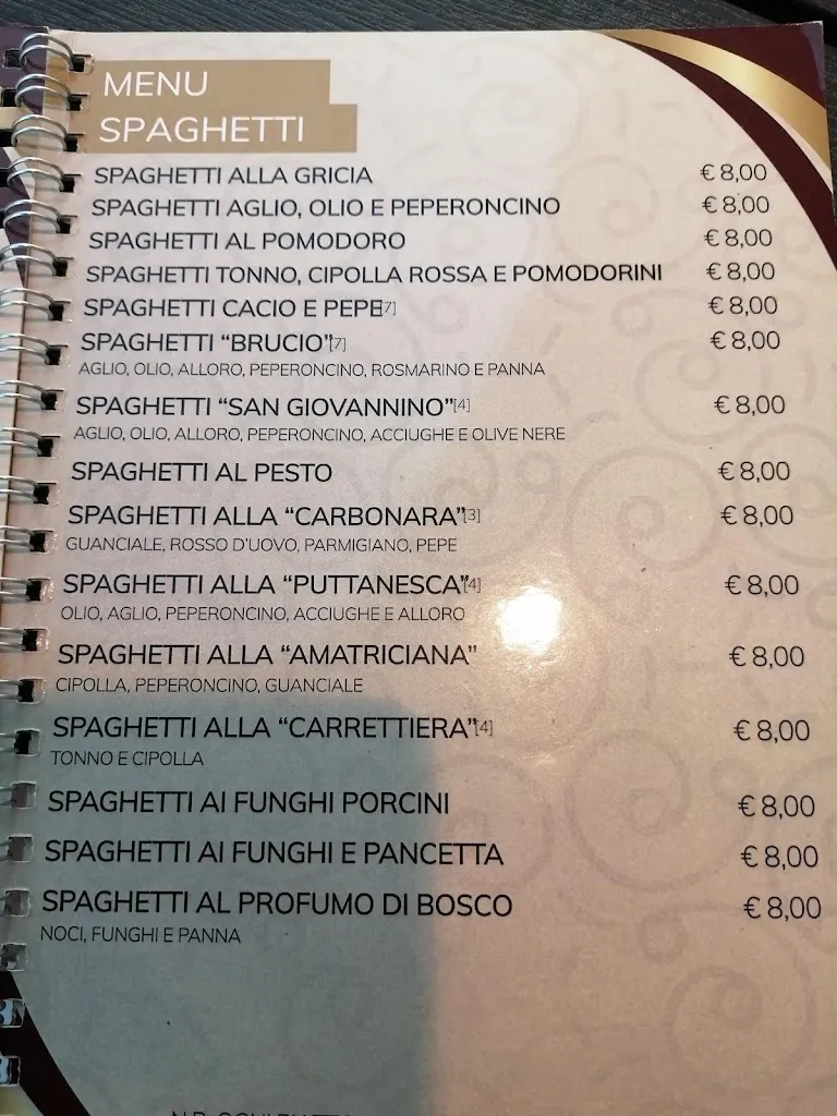 Menu_Spaghetteria PONTE_Martina Franca_image_1