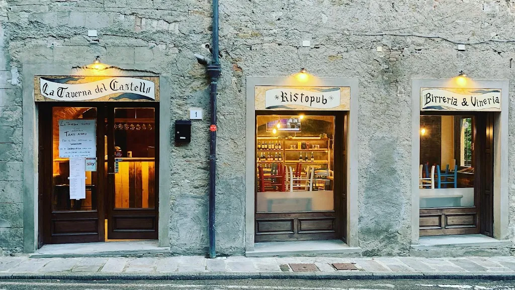 La Taverna del Castello restaurant in Bibbiena