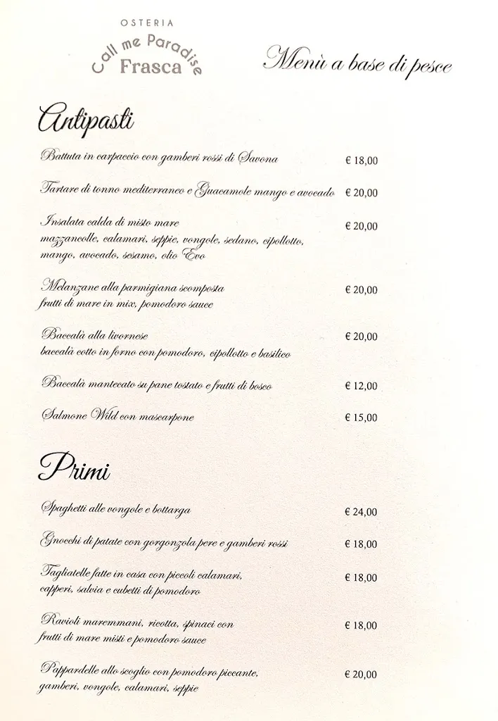 Menu_Osteria Paradiso - da i' Frasca_Bucine_image_2