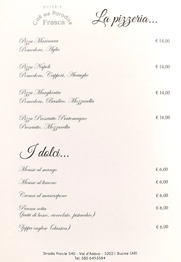 Menu_Osteria Paradiso - da i' Frasca_Bucine_image_3
