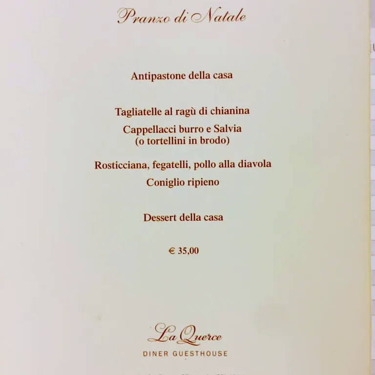Menu_Trattoria la Querce_Bucine_image_1