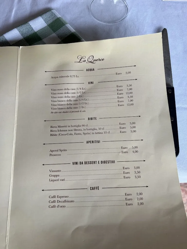 Menu_Trattoria la Querce_Bucine_image_3